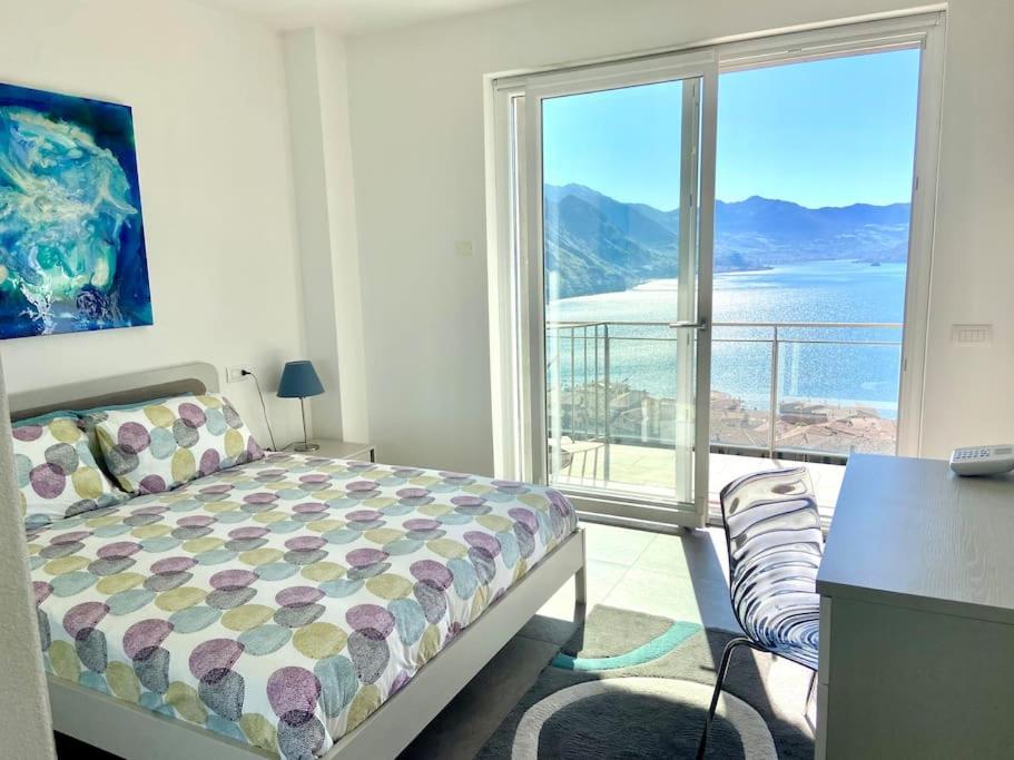 Piccolo Paradiso Vista Lago Con Piscina Privata ريفا ديل سولتو المظهر الخارجي الصورة
